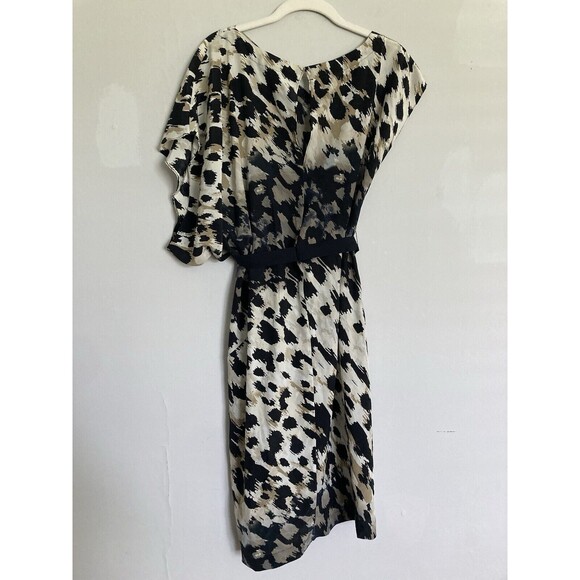 Robert Rodriquez Silk Animal Print Asymmetrical Dress 8 Women’s - Picture 14 of 14